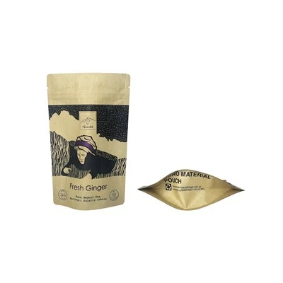 Kraft Stand Up Pouches
